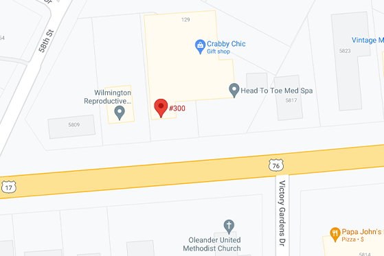 Wilmington Office Map